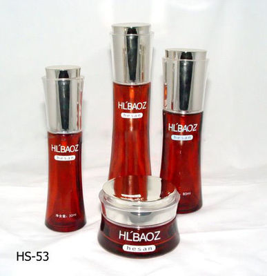 Flint Frosted Emulsion Kosmetische Glasflasche und -Gläser 100ML 50ML 30ML